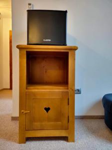 TV a/nebo společenská místnost v ubytování Casa Dávid Ferenc Ház