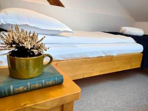 Postel nebo postele na pokoji v ubytování Casa Dávid Ferenc Ház