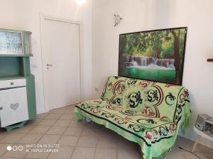 A seating area at Appartamenti in Villa
