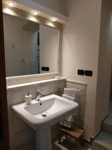 Koupelna v ubytování B&B Ernestina
