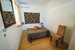 A bed or beds in a room at Colle Regnano