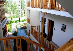 Balkón nebo terasa v ubytování Hotel Ladakh Greens - an Organic Retreat