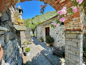 A garden outside Il frantoio di Luna - Levanto, 5 Terre