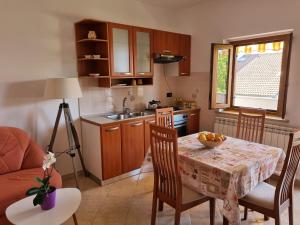 Kuchyň nebo kuchyňský kout v ubytování N&G Apartments