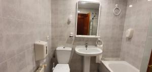 Koupelna v ubytování Hotel La Quinta