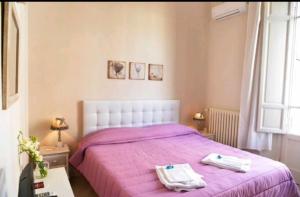 Postel nebo postele na pokoji v ubytování hotel lisà