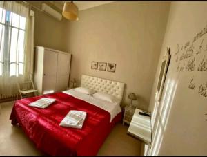 Postel nebo postele na pokoji v ubytování hotel lisà