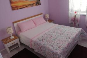 Postel nebo postele na pokoji v ubytování Happy house Villa Žiži Rijeka Viskovo