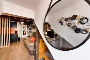Η κουζίνα ή μικρή κουζίνα στο Le Cocooning - Small studio of 20 square meter in the heart of Annecy
