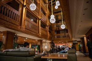 Χώρος καθιστικού στο Hotel Nordic