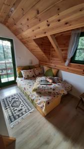 Ruang duduk di Apartments Durmitor