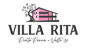 uma representação do logótipo da villa rica em Villa Rita - Casa Vista Mare - Vasto Punta Penna em Vasto