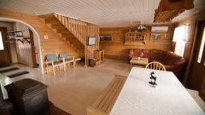 Χώρος καθιστικού στο Camp Alta Kiruna