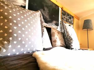 Postel nebo postele na pokoji v ubytování Appartamento Vrignier