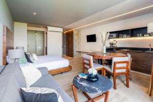 Køkken eller tekøkken på MAGNÍFICO ESTUDIO CON ROOFTOP CERCA DE 5TA AVENIDA