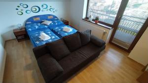 Posezení v ubytování Apartmán U Špýcharu