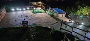 Bazén v ubytování Una terrazza sul mare nebo v jeho okolí