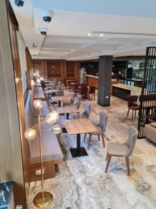 Posezení v ubytování Rozafa Blu Hotel