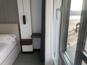 Posteľ alebo postele v izbe v ubytovaní Luxury boutique playa Silgar