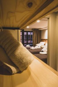 Katil atau katil-katil dalam bilik di Hotel Eco Max