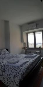 Кровать или кровати в номере Romantik apartaments