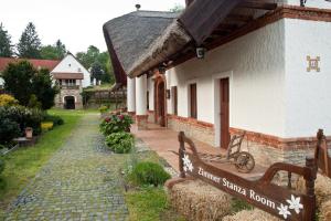 Zahrada ubytování St.Michael Panzió Lovaspark