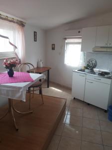 Kuchyň nebo kuchyňský kout v ubytování Villa Salyna