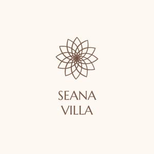 een logo voor een villa met een mandala bij Seana Villa in Sarandë