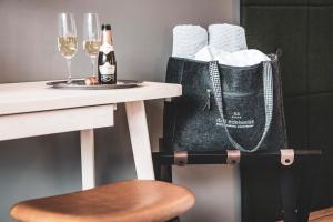 Nápoje v ubytování BOUTIQUEHOTEL das edelweiss