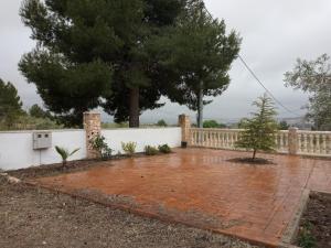 A garden outside Casa de Pascual