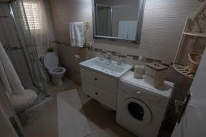 Koupelna v ubytování Apartman Rebecca