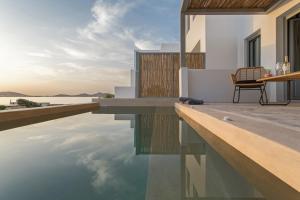 The swimming pool at or close to Paros Cape Suites