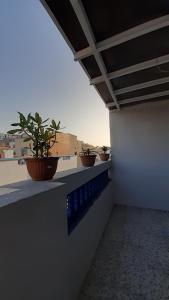 Balkón nebo terasa v ubytování TOP Appartement