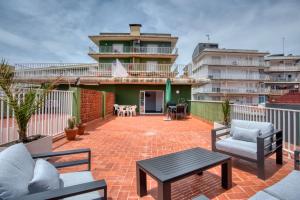 Balkón alebo terasa v ubytovaní Albatros Apartament per 5 persones en ple centre amb gran terrassa i aparcament a 5 minuts de la Platja Gran
