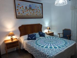 A bed or beds in a room at Casa de Pascual Még 23 kép