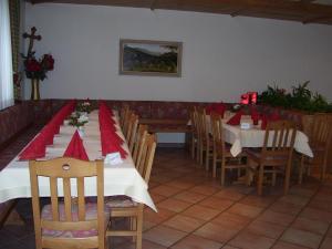 Restaurace v ubytování Hotel Landgasthof Hacker
