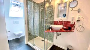 Koupelna v ubytování Lilis kleines Hotel