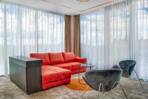 Posedenie v ubytovaní Grand Focus Hotel Szczecin