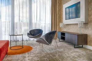 Posedenie v ubytovaní Grand Focus Hotel Szczecin
