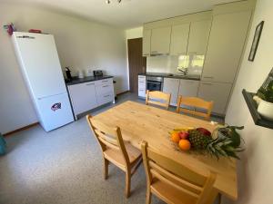 Kuchyň nebo kuchyňský kout v ubytování Apartments Carmena