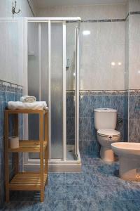 Koupelna v ubytování Hostal Colón
