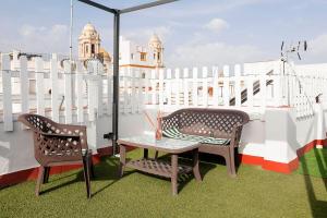 Balkón nebo terasa v ubytování Hostal Colón