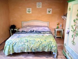 Katil atau katil-katil dalam bilik di B&B Il Sentiero nel Bosco