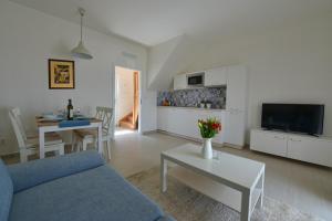 TV a/nebo společenská místnost v ubytování Apartmán Ubytování De Donawitz - Dolní Dunajovice