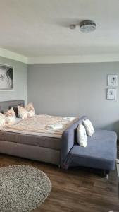 Ένα ή περισσότερα κρεβάτια σε δωμάτιο στο Pension "Am Fischerweg" +32 φωτογραφίες