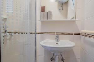 Koupelna v ubytování Guesthouse Kamarin