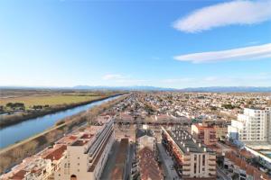 A general view of Empuriabrava or a view of the city taken from Az apartmant