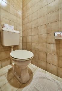 Koupelna v ubytování Appartements Taxach