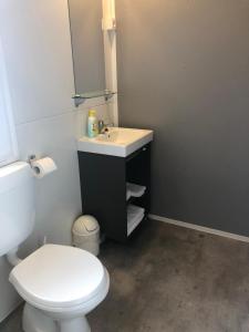 Koupelna v ubytování Mobilehome Ive u. Slavka