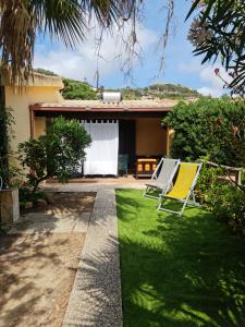 Κήπος έξω από το Da Michele.